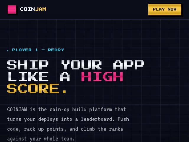 Arcade website preview