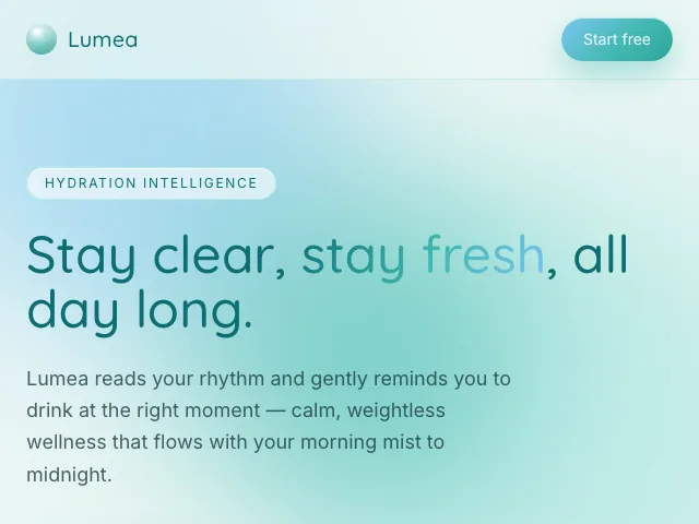 Dewdrop website preview