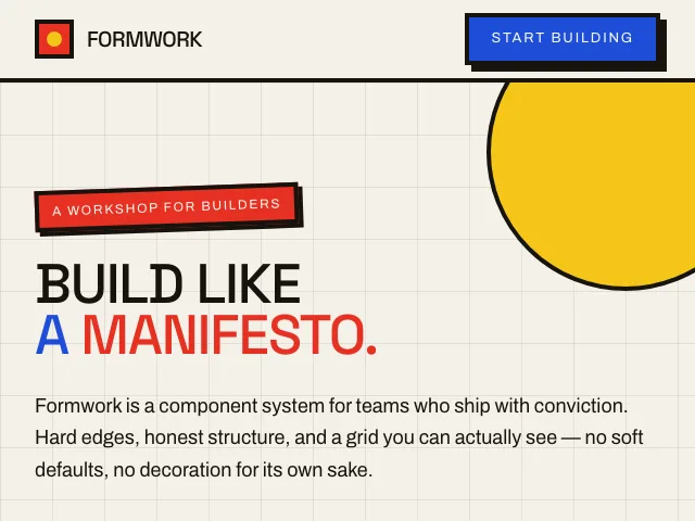 Constructivist website preview